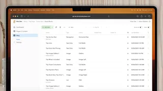 List of Story Blocks for a Page